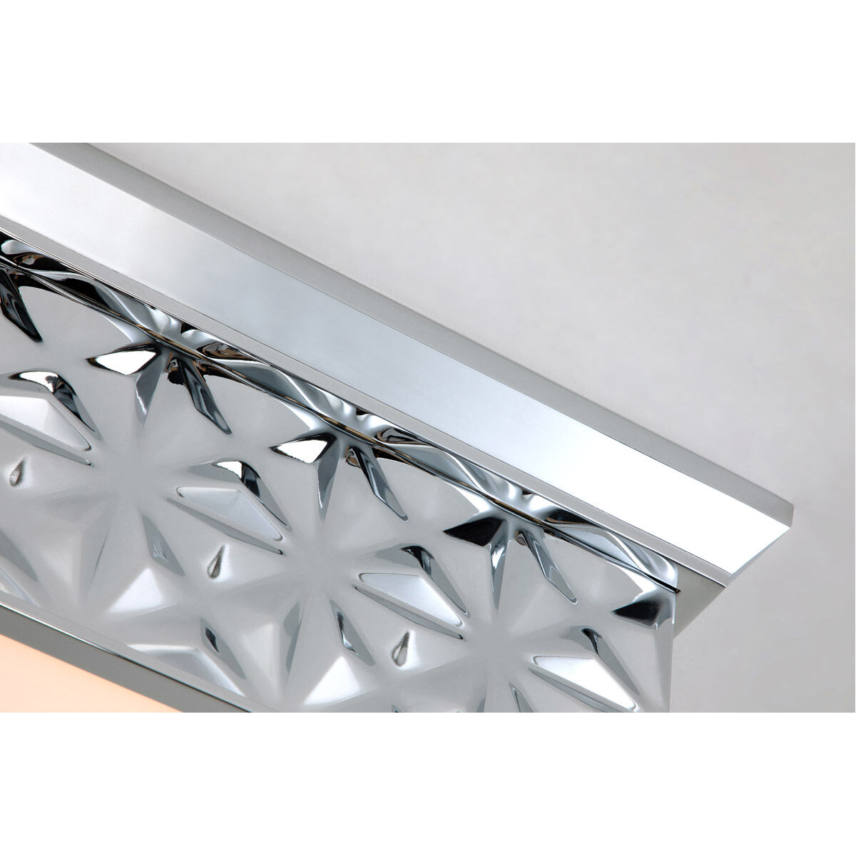 Alpha 4 Light PC Bath/Flush Mounts Ceiling Light in Polished Chrome